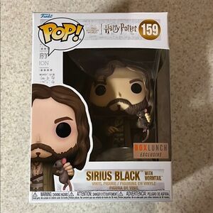 Funko Pop! Sirius Black with Wormtail - Brown and Black